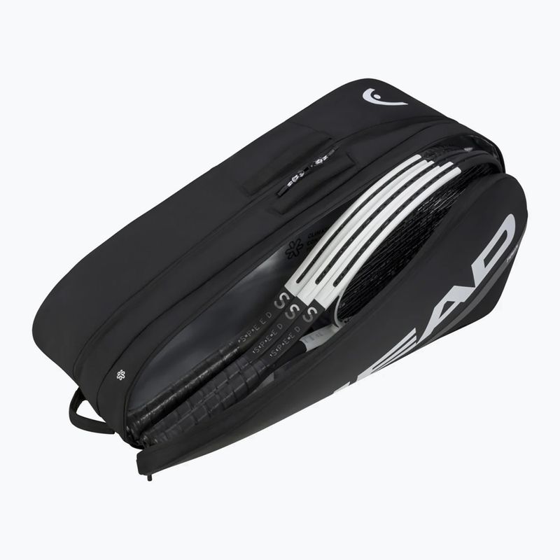 Geantă de tenis HEAD Team Racquet Bag L black/white 2