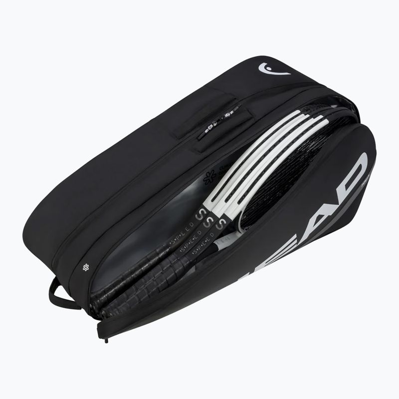 Geantă de tenis HEAD Team Racquet Bag L black/white 3