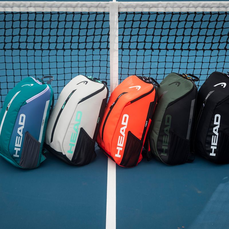 Rucsac de tenis HEAD Tour Backpack black/white 8