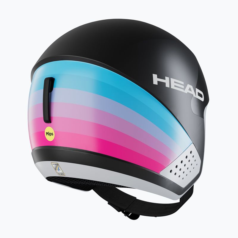 Cască de schi HEAD Downforce MIPS Red 75 Years vis 2