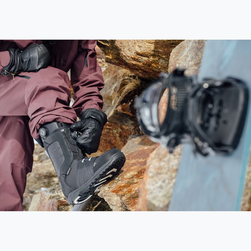 Încălțăminte de snowboard pentru bărbați HEAD Raker Boa Zonal black 7