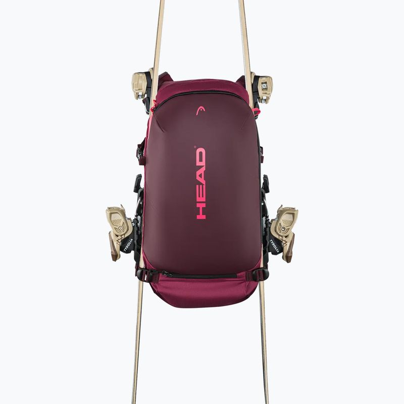 Rucsac de schi HEAD Women's Boot Backpack 25 l plum 5