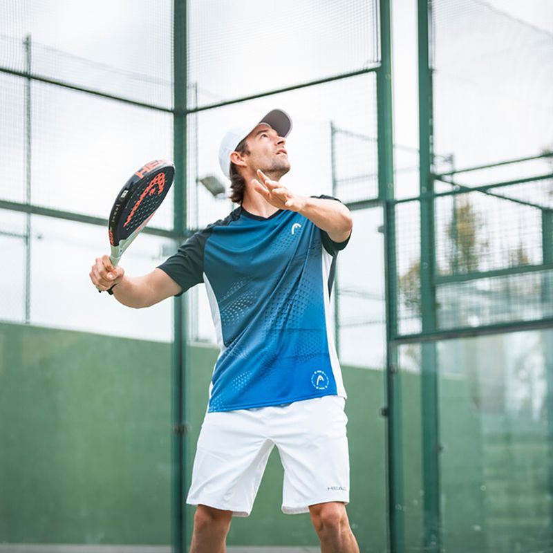 Pantaloni scurți de tenis pentru bărbați HEAD Perf Alb 811351 3