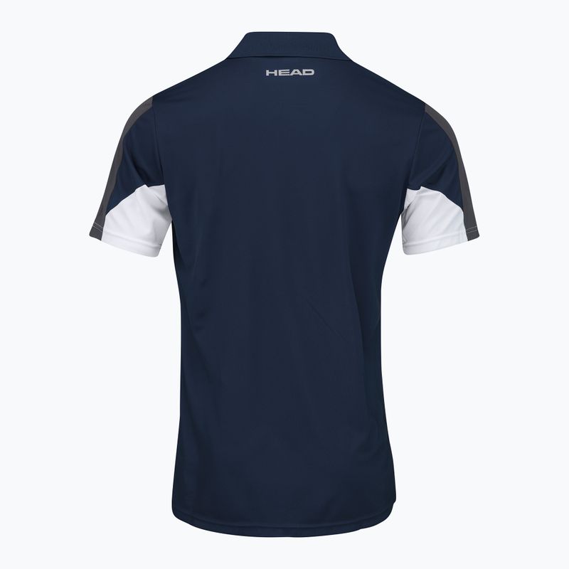 Tricou de tenis pentru bărbați HEAD Club 22 Tech Polo negru 811421 5