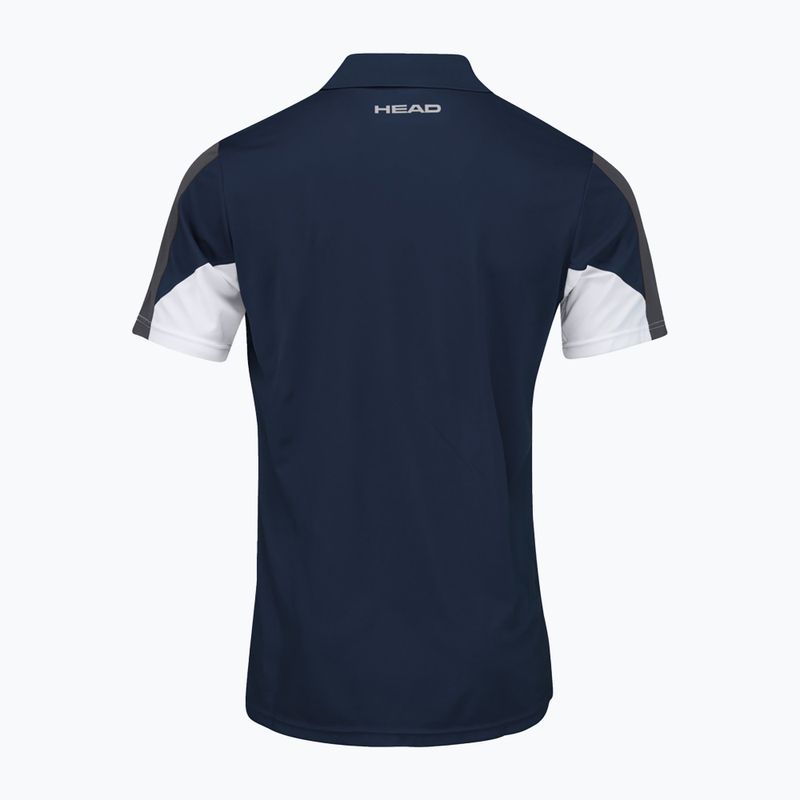 Tricou de tenis pentru bărbați HEAD Club 22 Tech Polo negru 811421 6