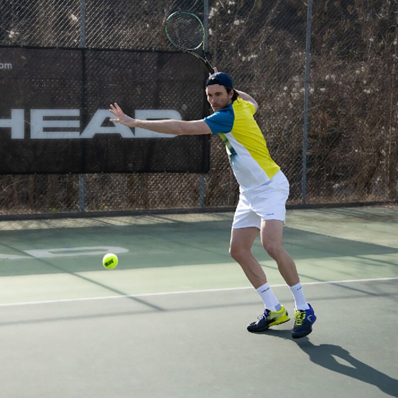 Pantaloni scurți de tenis pentru bărbați HEAD Power alb 811461 5