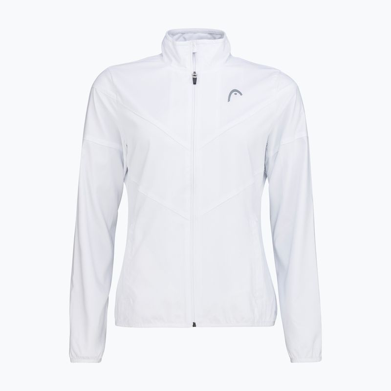 Jachetă de tenis pentru femei HEAD Club 22 alb 814401