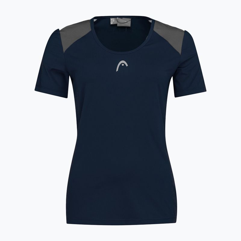 Tricou de tenis pentru femei HEAD Club 22 Tech Albastru marin 814431