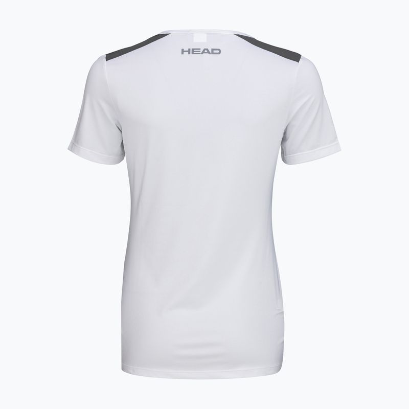 Tricou de tenis pentru femei HEAD Club 22 Tech alb 814431 2