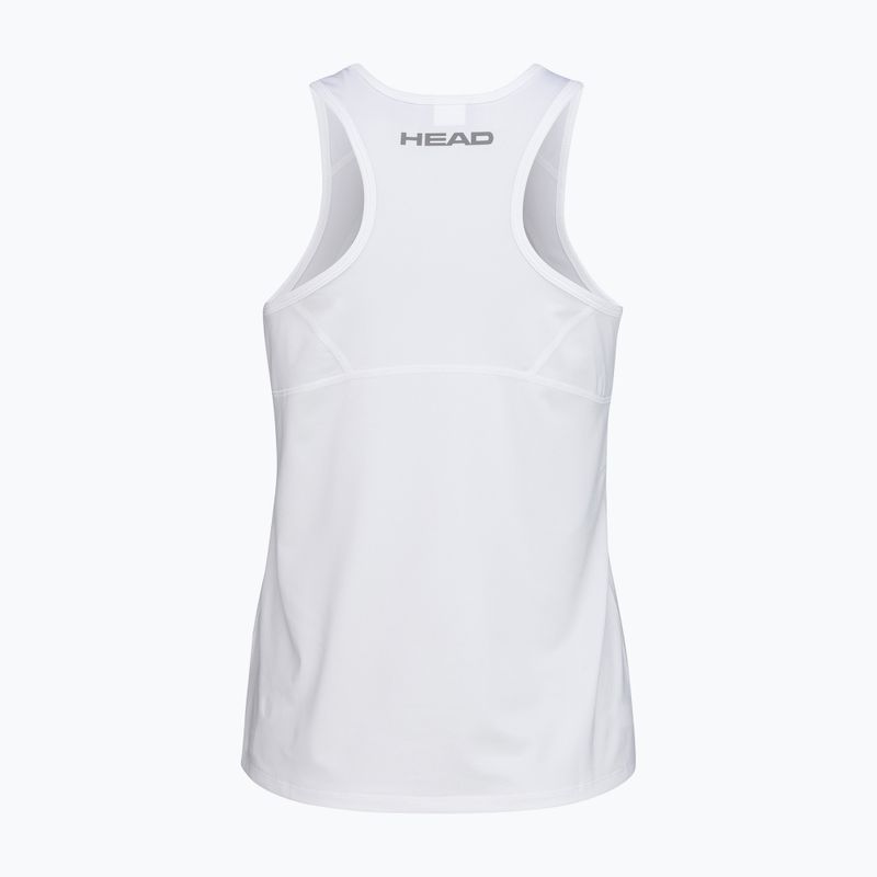 HEAD Club 22 Tank Top tricou de tenis pentru femei alb 814461 2