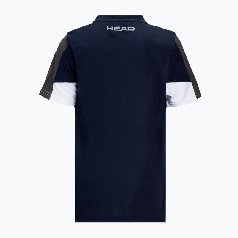 Tricou de tenis pentru copii HEAD Club 22 Tech negru 816171 2