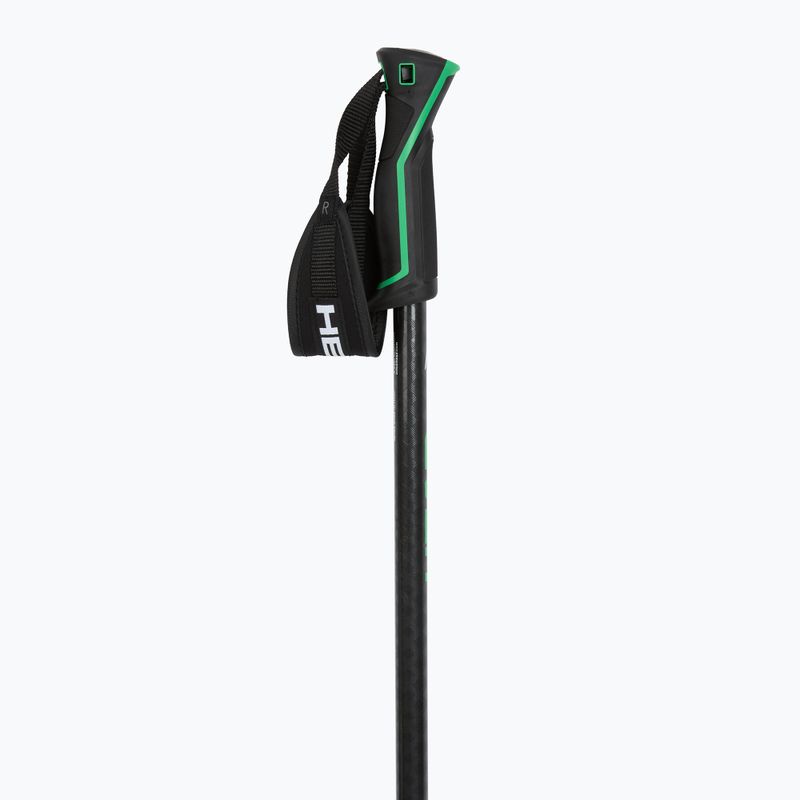 Bețe de schi HEAD Frontside carbon black/green 2