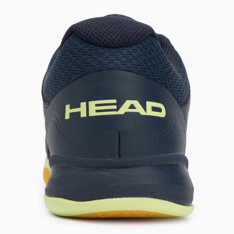 Încălțăminte de squash HEAD Grid 3.5 navy/lime 6