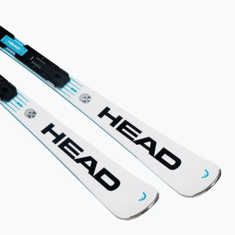 Schiuri de coborâre HEAD WC Rebels e-SL RP EVO 14 + legături Freeflex 14 GW white/blue 3
