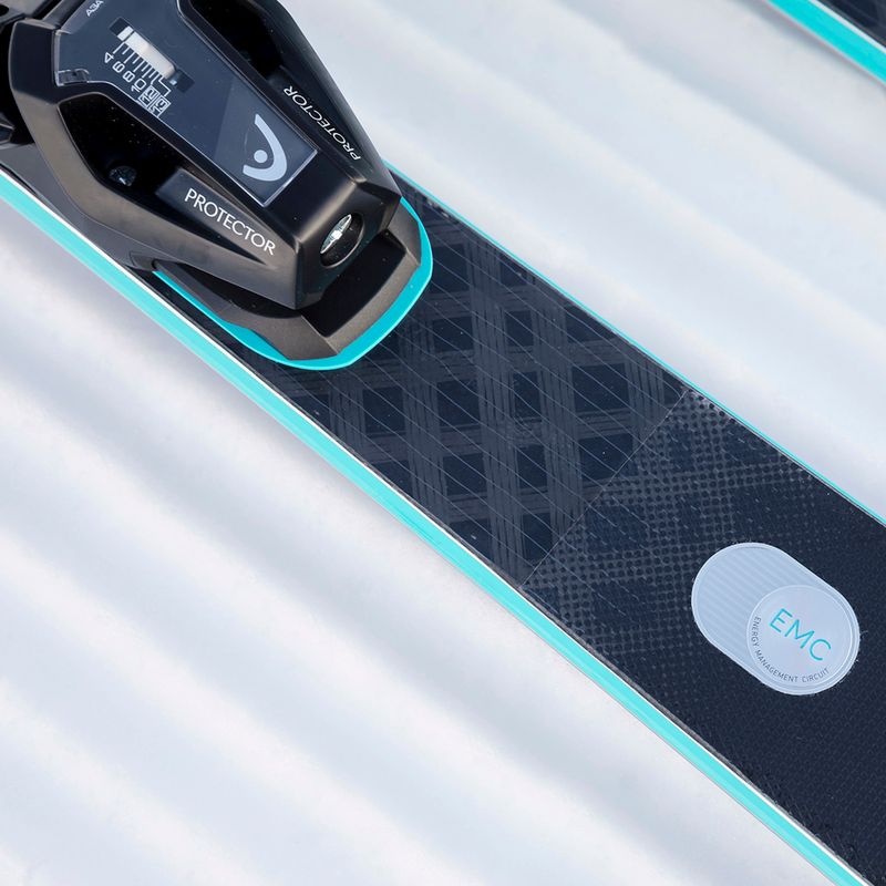 Schiuri de coborâre HEAD Supershape e-Speed SW BB-PR + legături PRD 12 GW black/blue 15