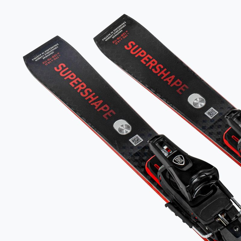 Schiuri de coborâre HEAD Supershape e-Rally SW BB-PR + PRD 12 GW black/red 4