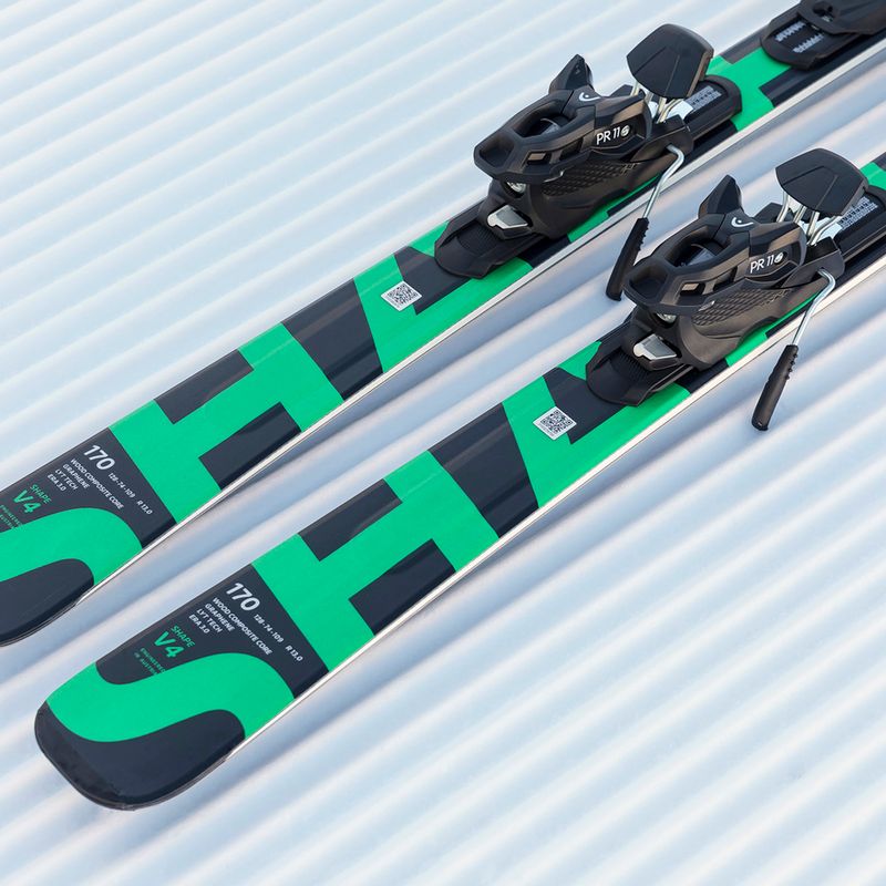 Schiuri de coborâre HEAD Shape V4 AMT-PR + legături PR 11 GW anthracite/green 9