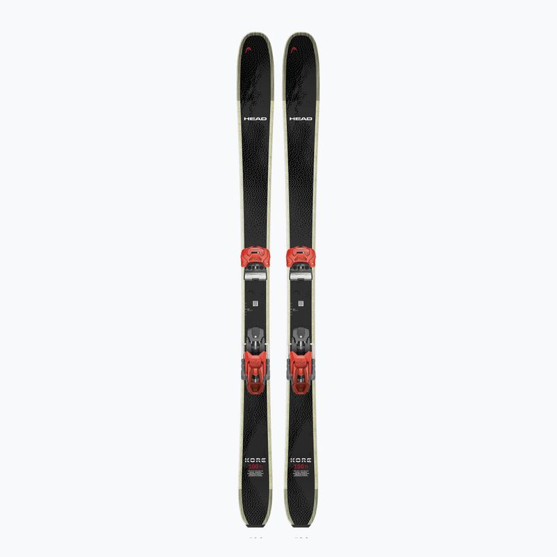 Schiuri de coborâre HEAD Kore 100 Ti + legături Attack 14 GW black/red
