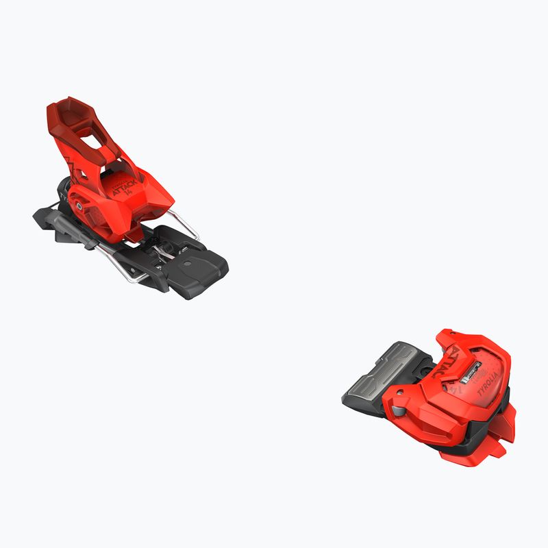 Schiuri de coborâre HEAD Kore 100 Ti + legături Attack 14 GW black/red 6