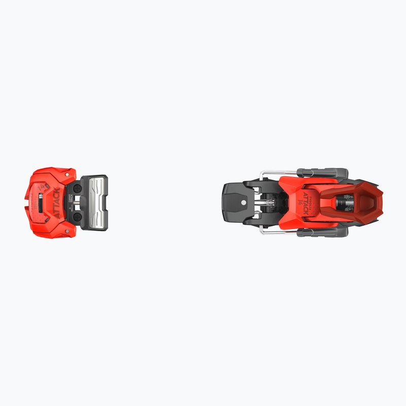 Schiuri de coborâre HEAD Kore 100 Ti + legături Attack 14 GW black/red 10