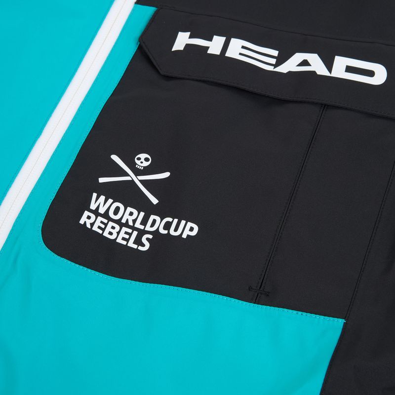 Geacă de schi pentru bărbați HEAD Race Nova black/blue 3