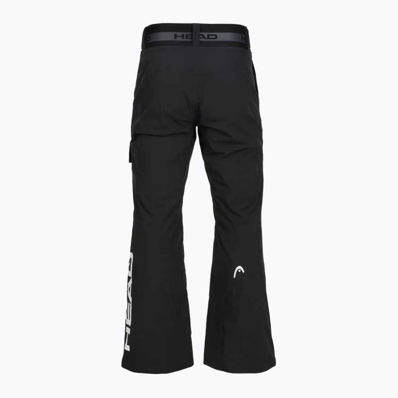 Pantaloni de schi pentru bărbați HEAD Race Nova black/black 2