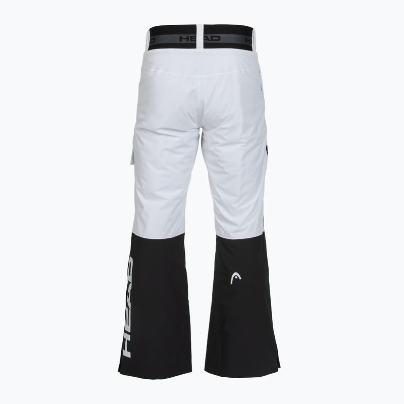 Pantaloni de schi pentru bărbați HEAD Race Nova black/white 2