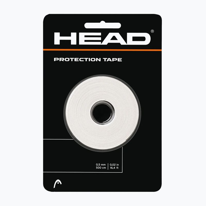 Bandă protectoare pentru racheta de tenis  HEAD New Protection Tape 5M white