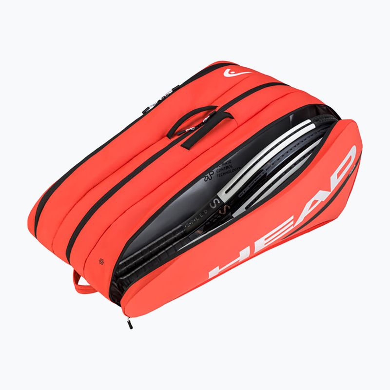 Geantă de tenis HEAD Tour Racquey XL 95 l fluo orange 2