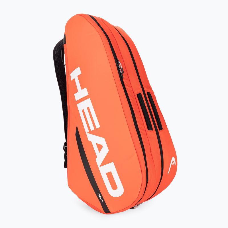 Geantă de tenis HEAD Tour Racquey L 80 l fluo orange 2