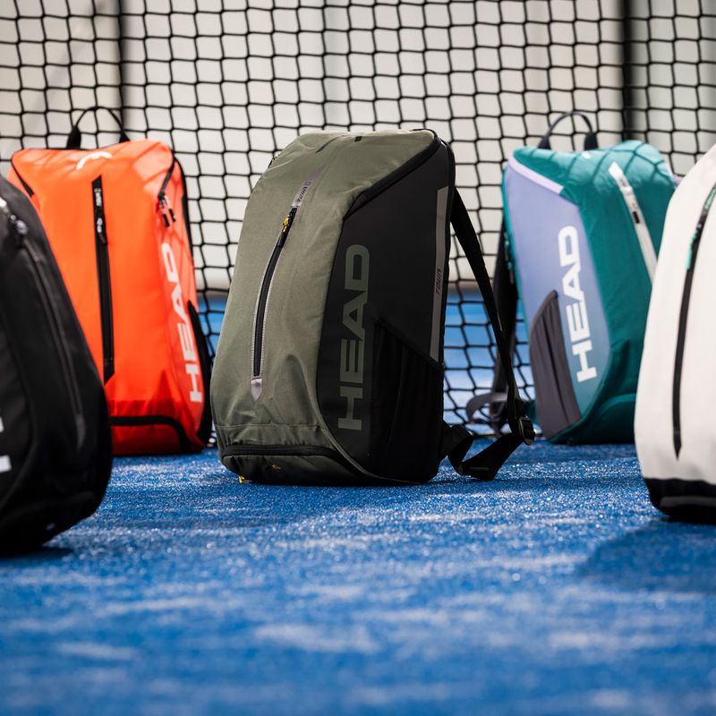 Rucsac de tenis HEAD Tour 25L thyme/banana 4