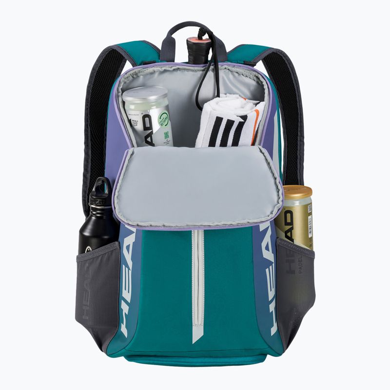 Rucsac de tenis HEAD Tour 25L aruba blue/ceramic 2