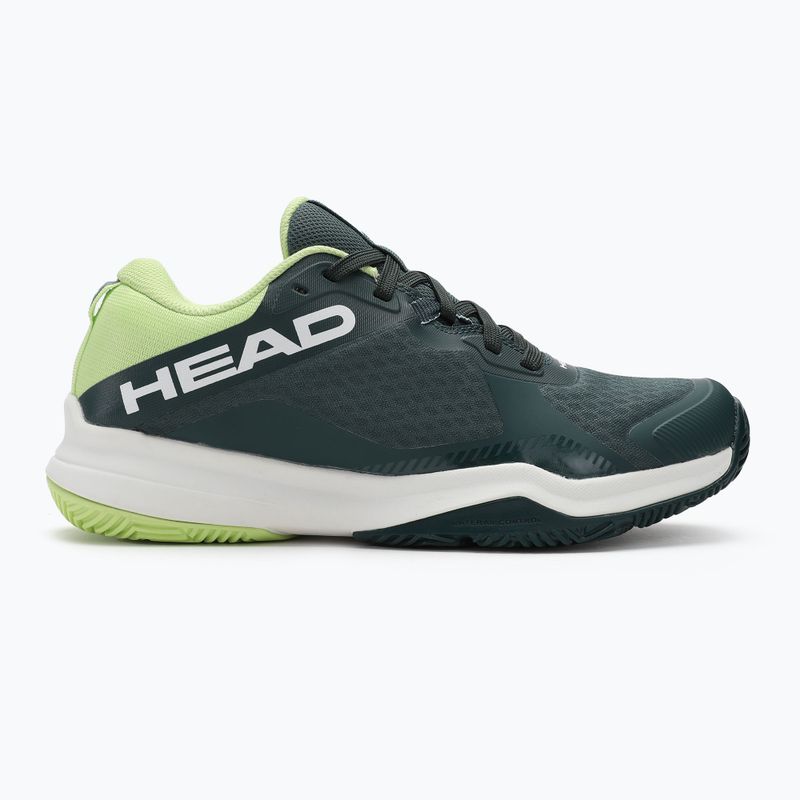 Încălțăminte de padel pentru bărbați HEAD Motion Team Padel forest green/light green 2