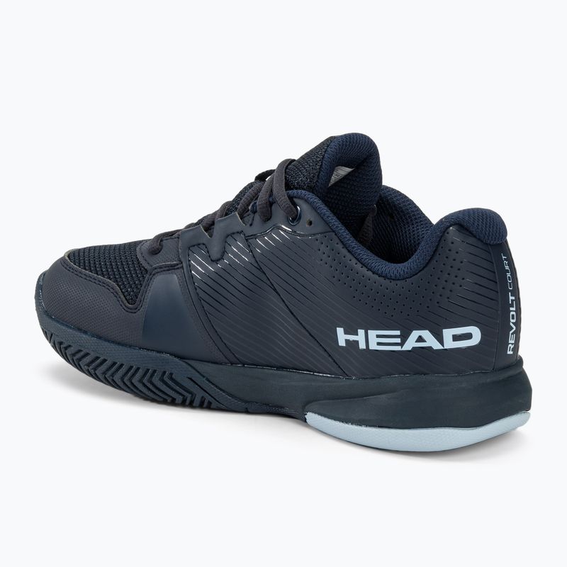 Încălțăminte de tenis pentru femei HEAD Revolt Court blueberry/light blue 3