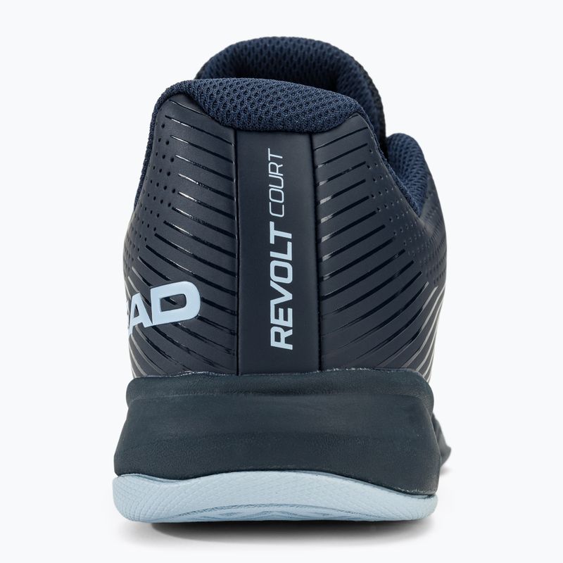 Încălțăminte de tenis pentru femei HEAD Revolt Court blueberry/light blue 6