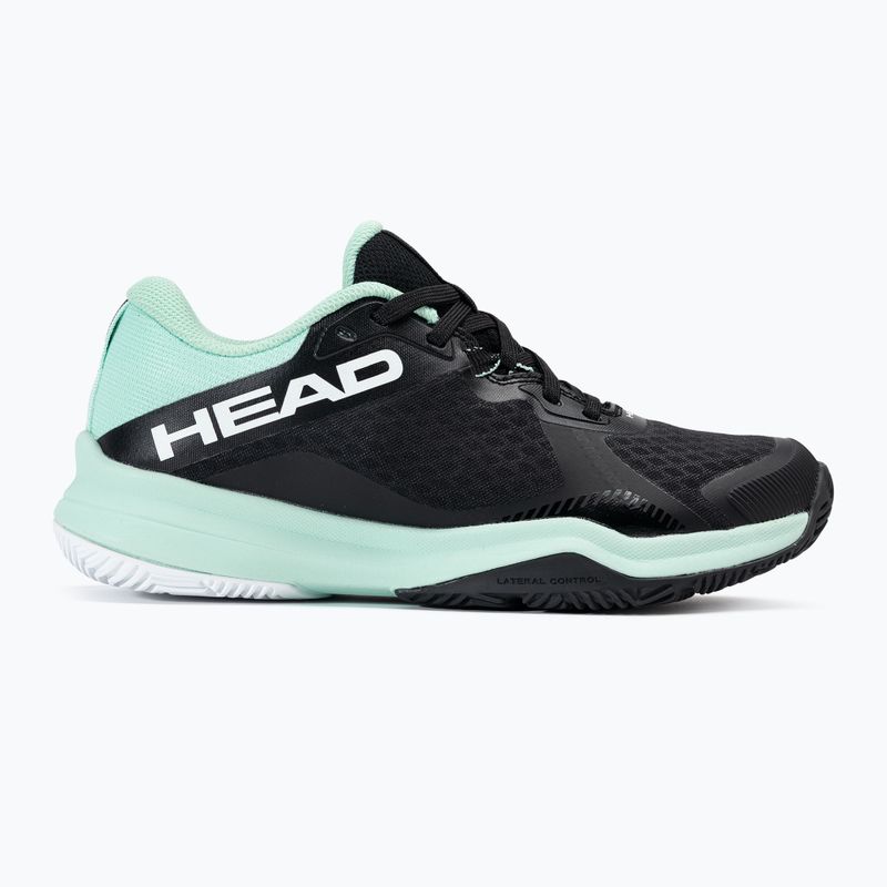 Încălțăminte de padel pentru femei HEAD Motion Team Padel black/aqua 2