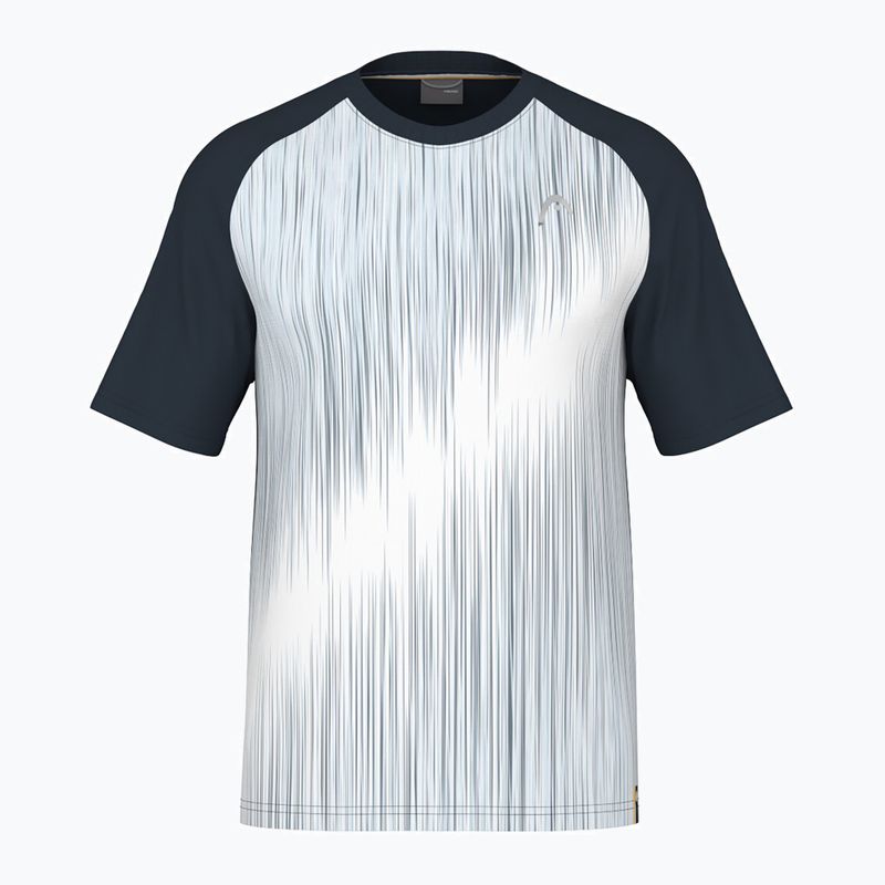 Tricou de tenis pentru bărbați HEAD Performance print perf m/navy