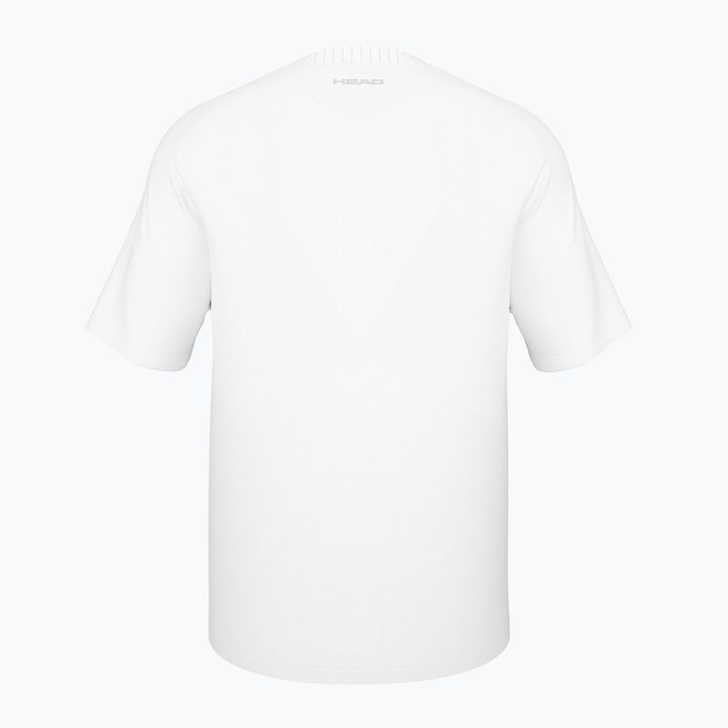 Tricou de tenis pentru bărbați HEAD Performance print white 2