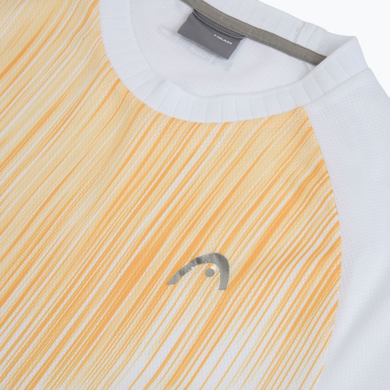 Tricou de tenis pentru bărbați HEAD Performance print white 3