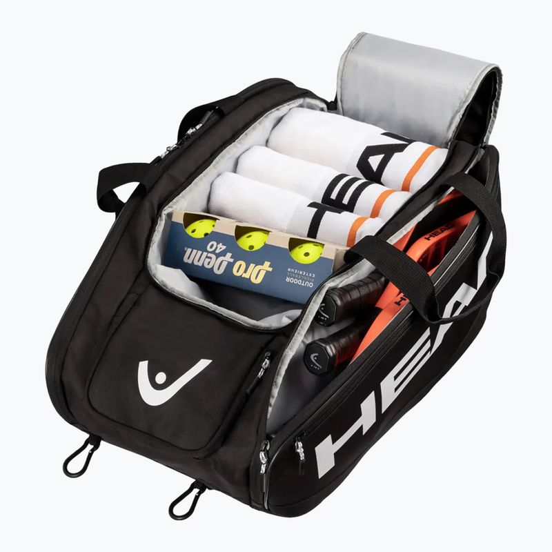 Geantă pentru rachete HEAD Pro Pickleball Bag 45 l black/ white 4