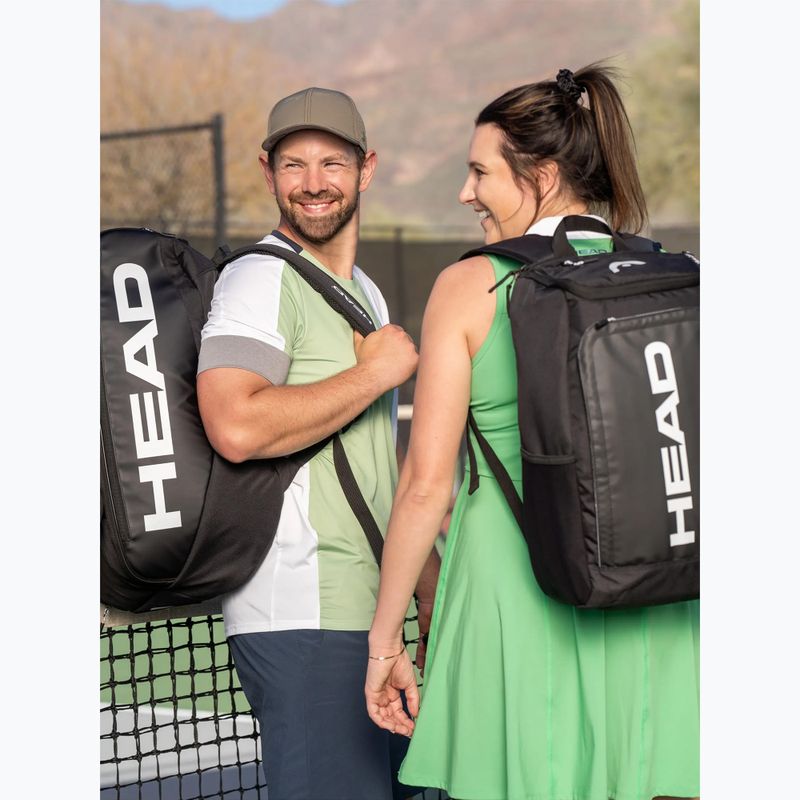 Rucsac HEAD Pro Pickleball Backpack 26 l black/white 4