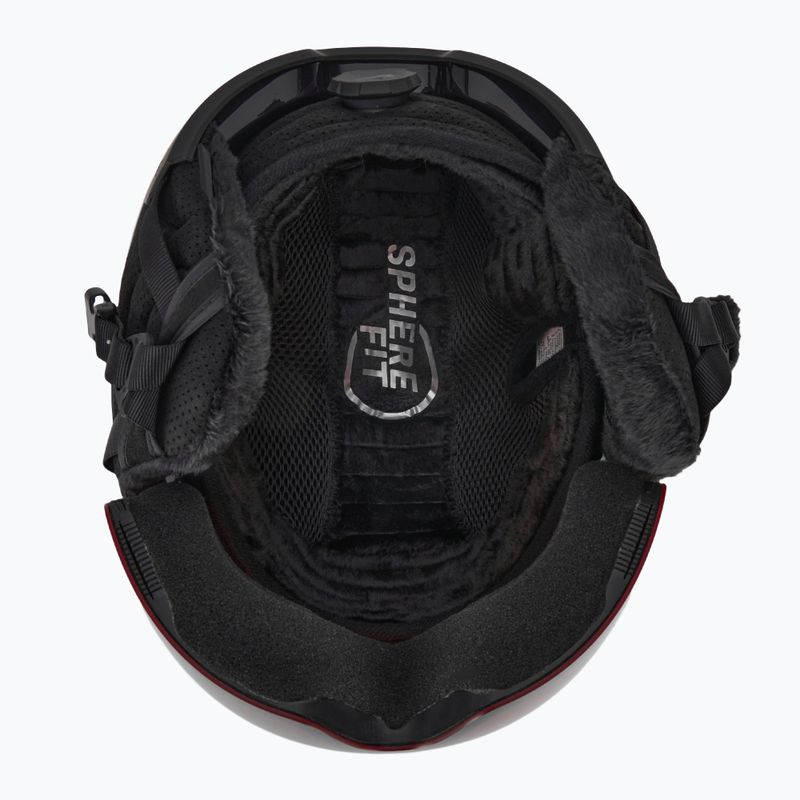 Cască de schi HEAD Cinema black/silver red 5