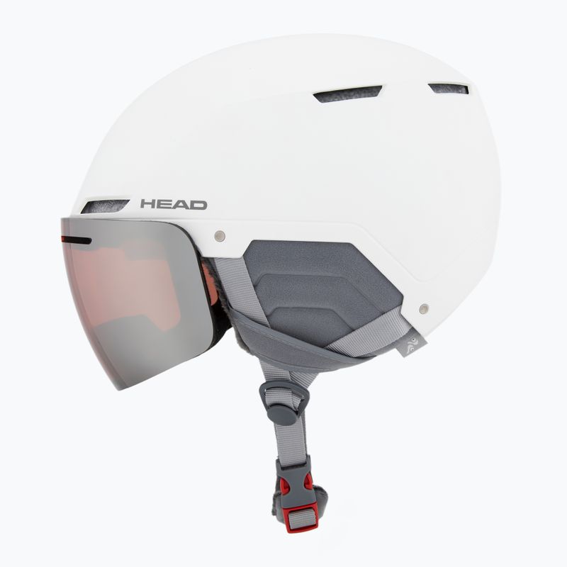 Cască de schi pentru femei HEAD Cinema W white/silver red 3