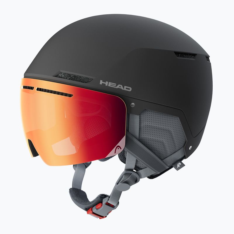 Cască de schi pentru femei HEAD Cinema Pro W grey/red yellow