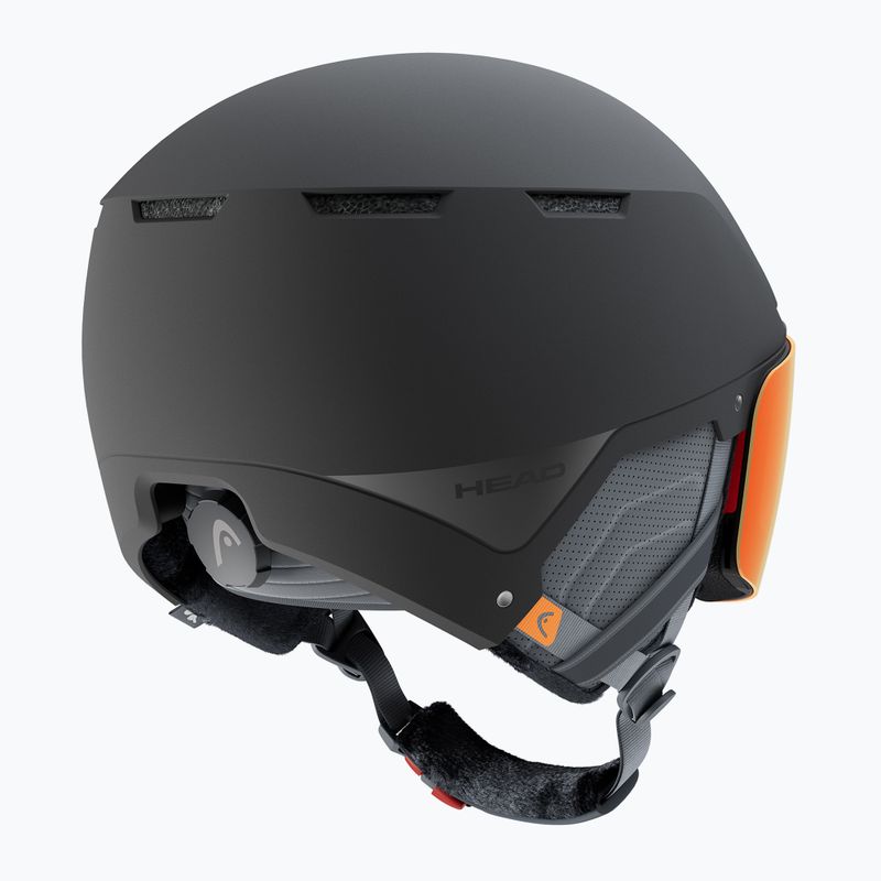Cască de schi pentru femei HEAD Cinema Pro W grey/red yellow 2