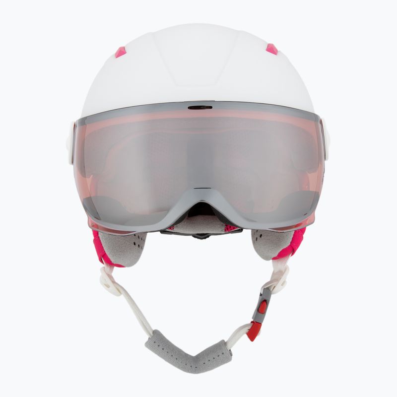 Cască de schi pentru copii  HEAD Maja Visor white/silver red 2