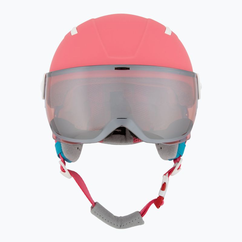 Cască de schi pentru copii  HEAD Maja Visor pink/blue/silver red 2