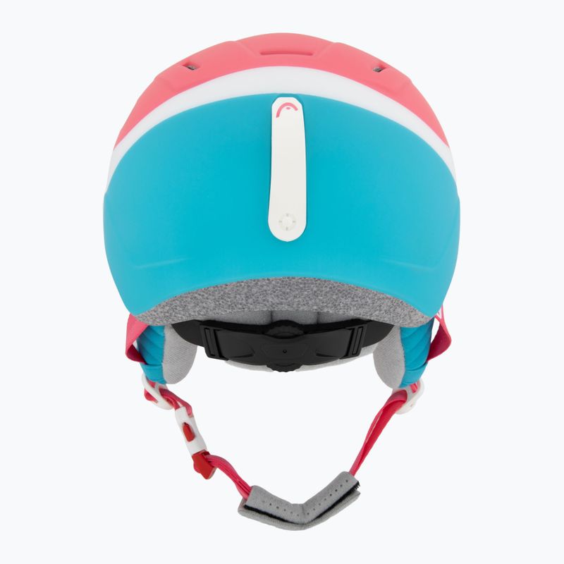 Cască de schi pentru copii  HEAD Maja Visor pink/blue/silver red 4