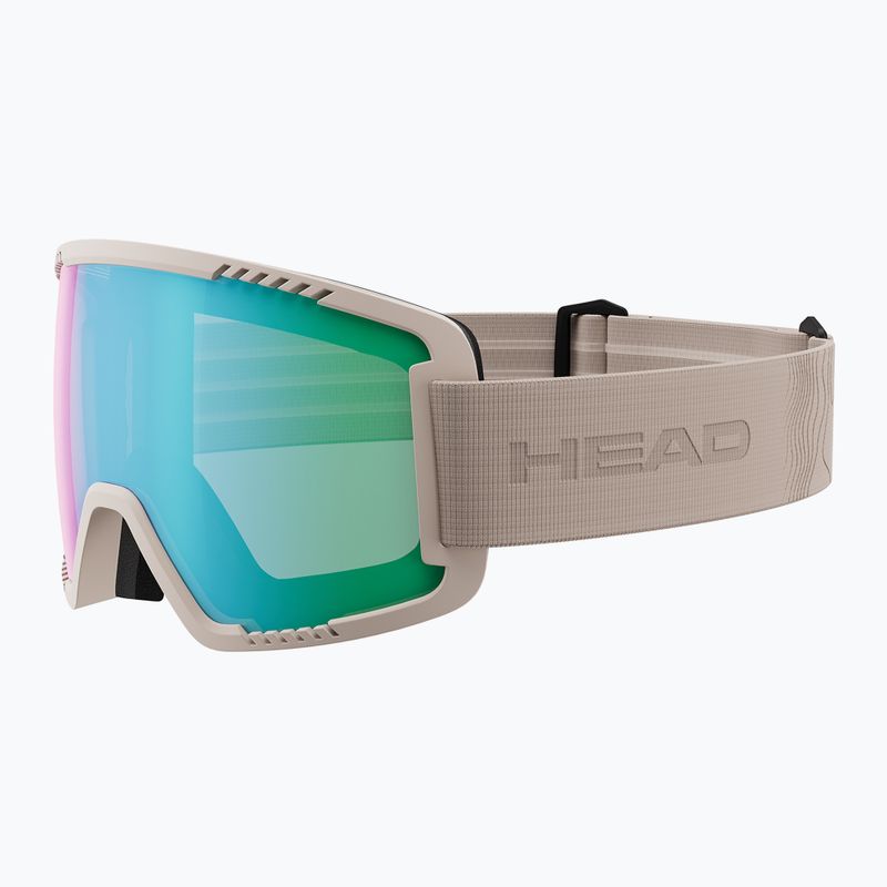 Ochelari de schi  HEAD Contex green/sand/fmr blue green 5