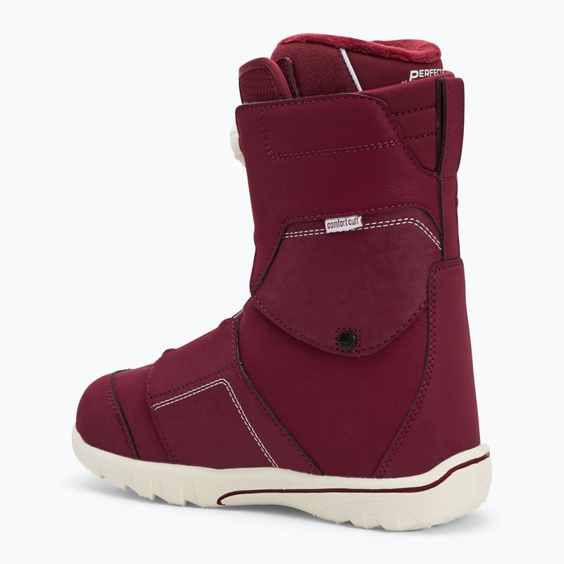Ghete de snowboard pentru femei HEAD Galore LYT Boa Coiler burgundy 2